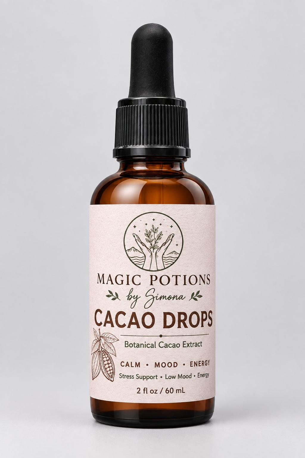 Cacao Drops — Botanical Cacao Glycerite