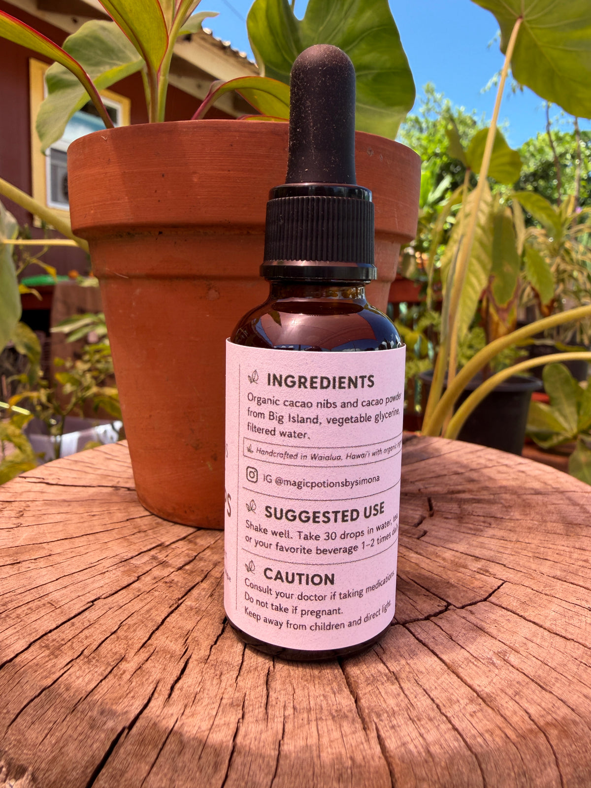 Cacao Drops — Botanical Cacao Glycerite