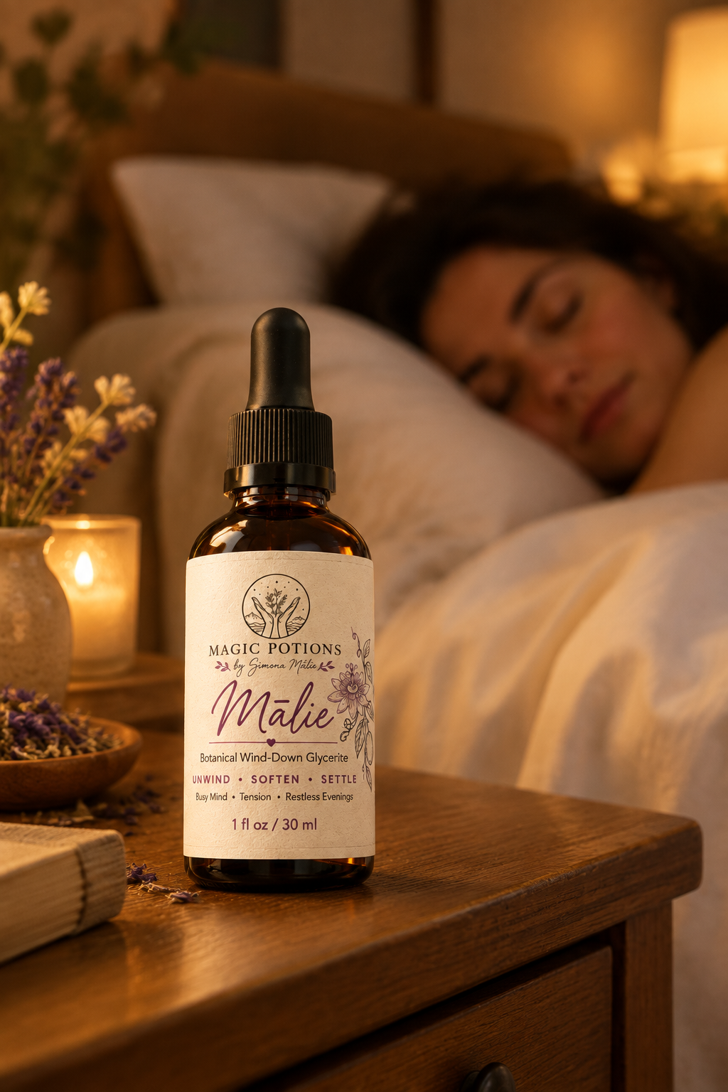 Mālie — Botanical Wind-Down Glycerite