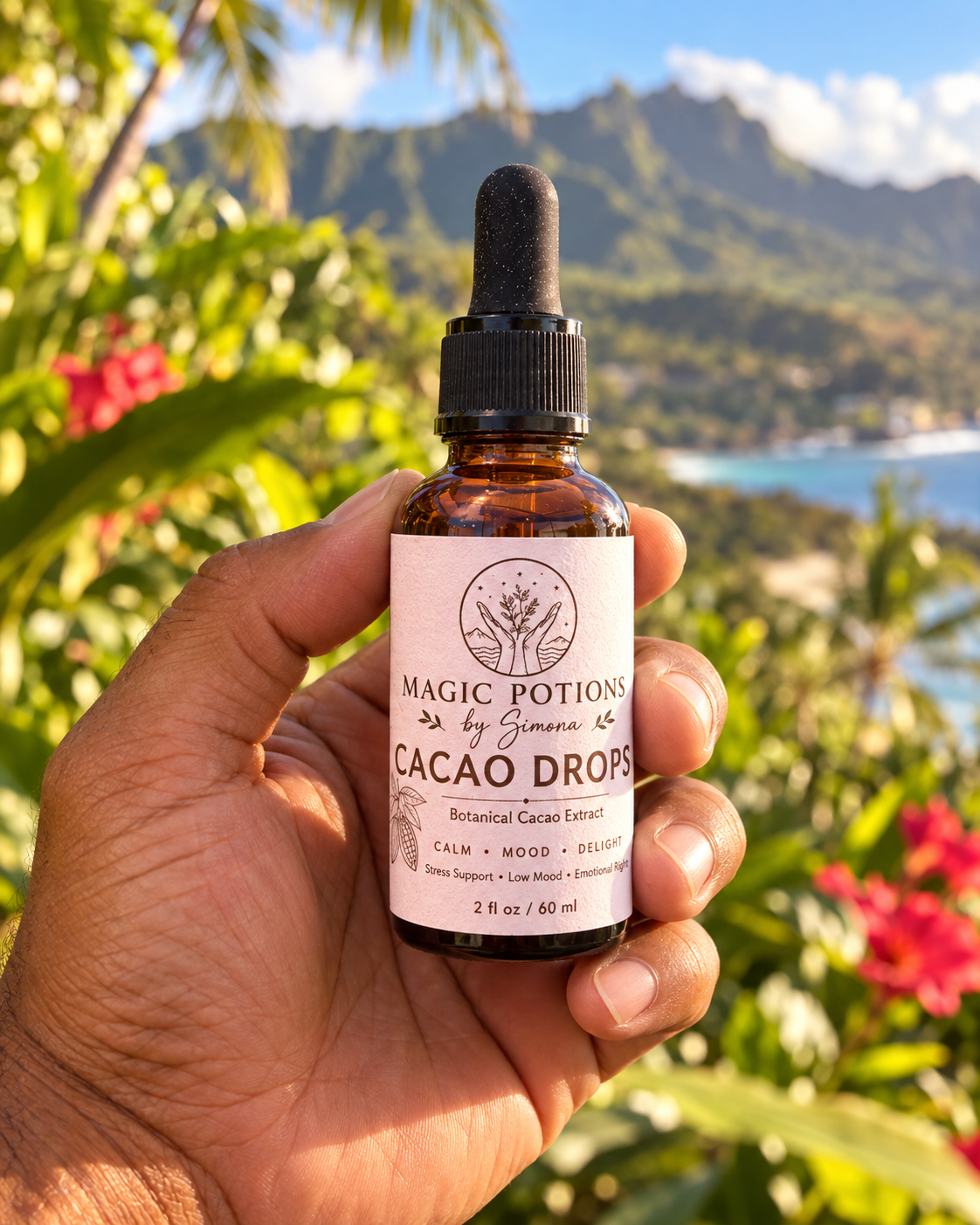 Cacao Drops — Botanical Cacao Glycerite