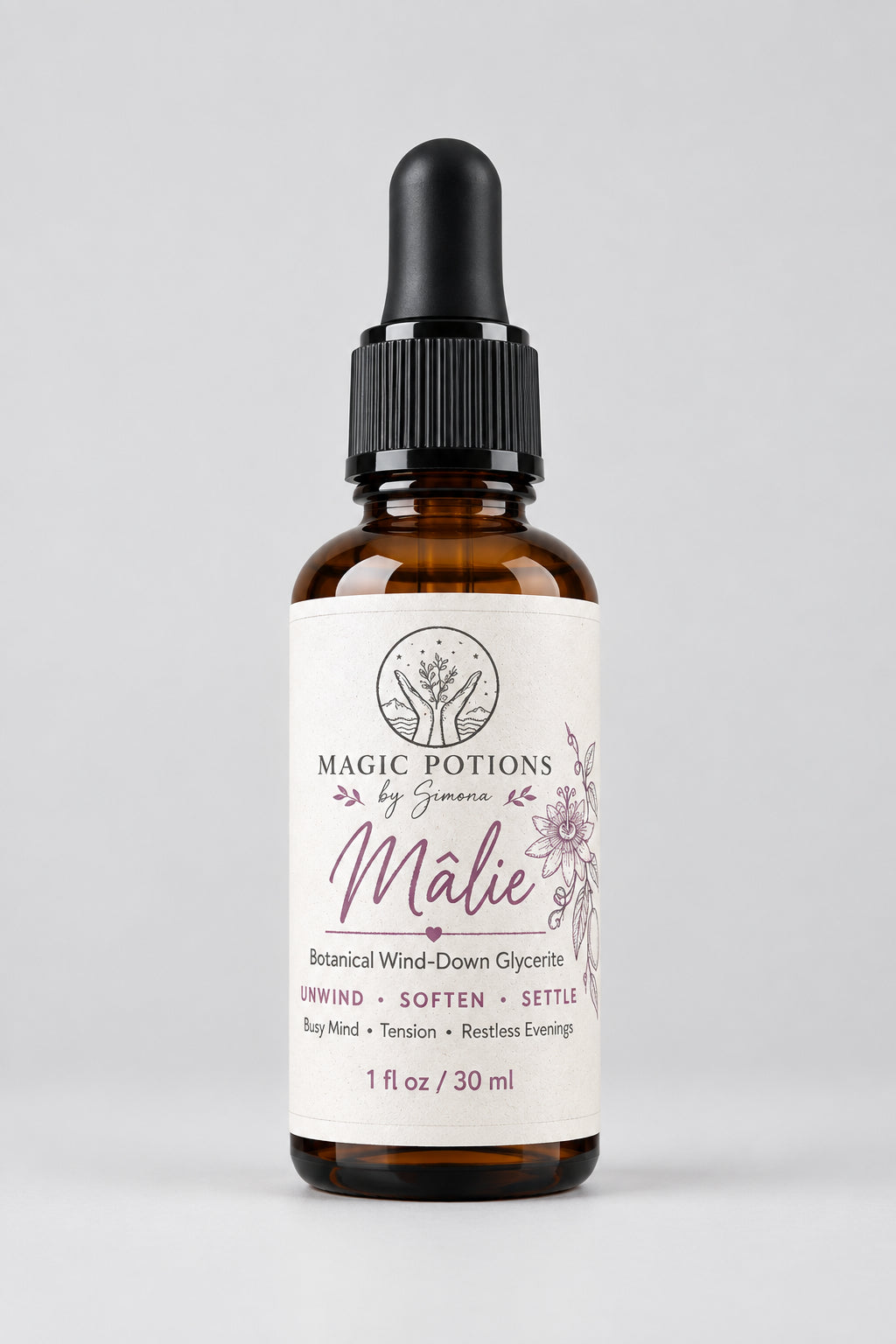 Mālie — Botanical Wind-Down Glycerite