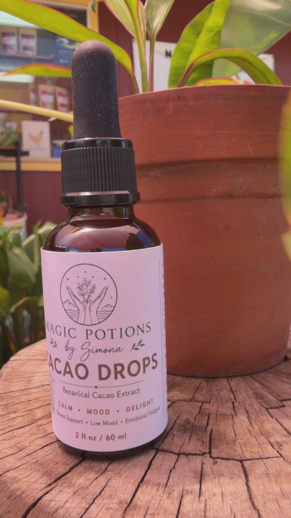 Cacao Drops — Botanical Cacao Glycerite